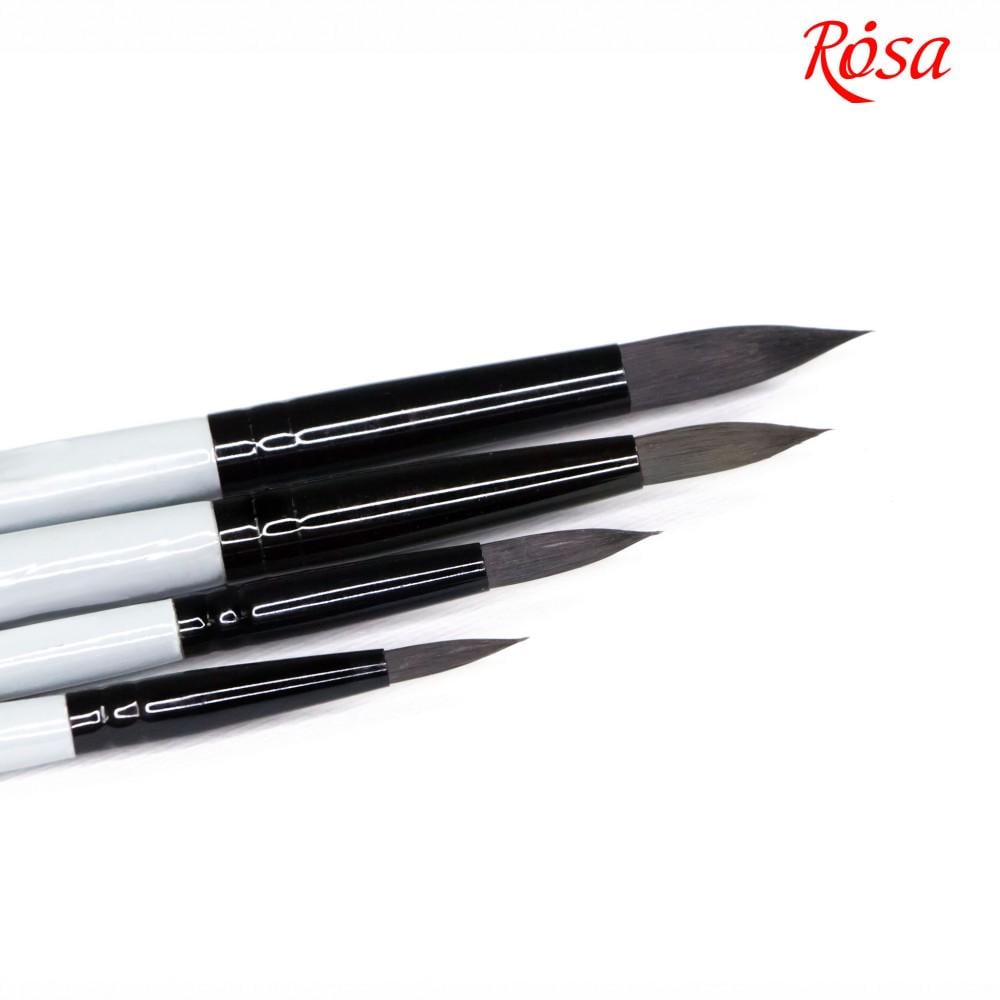 ROSA Stream 158 Pocket Travel Watercolour Brush, Round, Detachable Cap Handle, Plein Air & Sketching