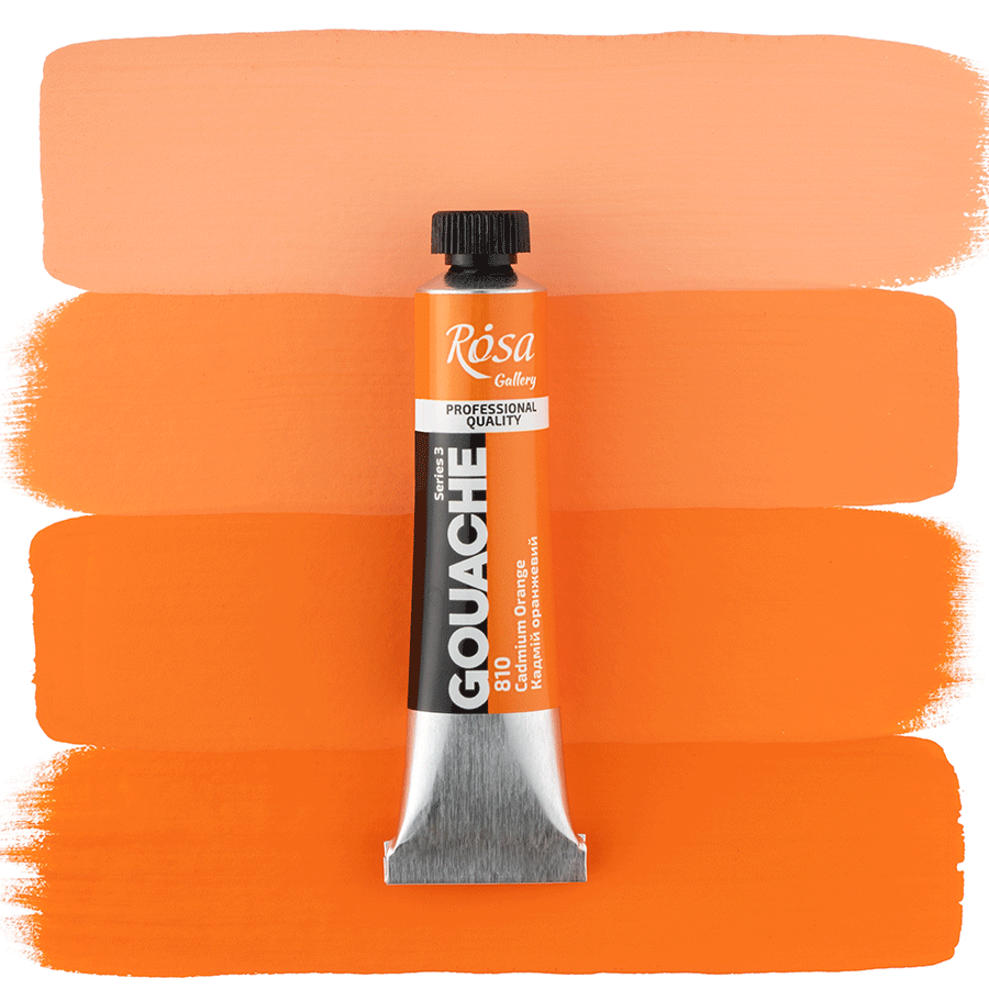 ROSA Gallery Professional Gouache 20ml Tube — Single Colour, Matte Opaque Artist Paint, 40 Colours