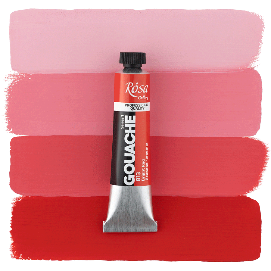 ROSA Gallery Professional Gouache 20ml Tube — Single Colour, Matte Opaque Artist Paint, 40 Colours