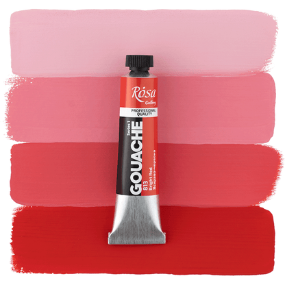 ROSA Gallery Professional Gouache 20ml Tube — Single Colour, Matte Opaque Artist Paint, 40 Colours