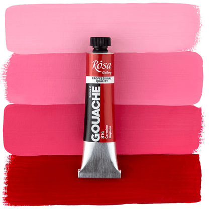 ROSA Gallery Professional Gouache 20ml Tube — Single Colour, Matte Opaque Artist Paint, 40 Colours