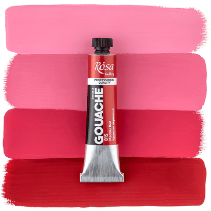 ROSA Gallery Professional Gouache 20ml Tube — Single Colour, Matte Opaque Artist Paint, 40 Colours