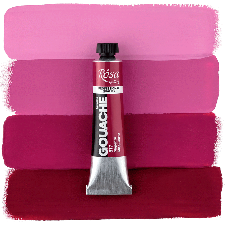 ROSA Gallery Professional Gouache 20ml Tube — Single Colour, Matte Opaque Artist Paint, 40 Colours