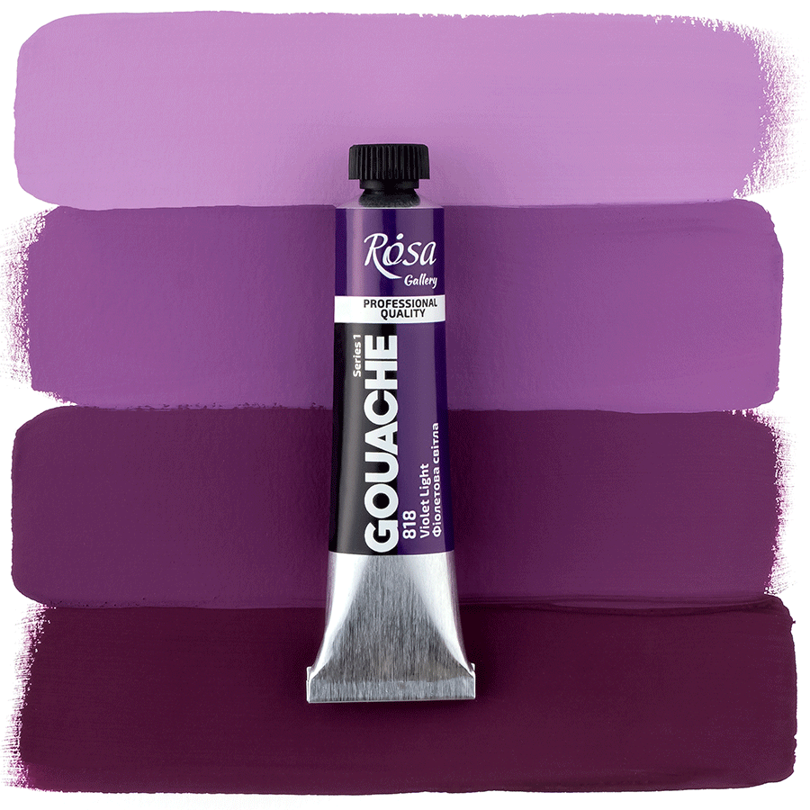 ROSA Gallery Professional Gouache 20ml Tube — Single Colour, Matte Opaque Artist Paint, 40 Colours