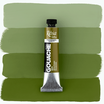 ROSA Gallery Professional Gouache 20ml Tube — Single Colour, Matte Opaque Artist Paint, 40 Colours