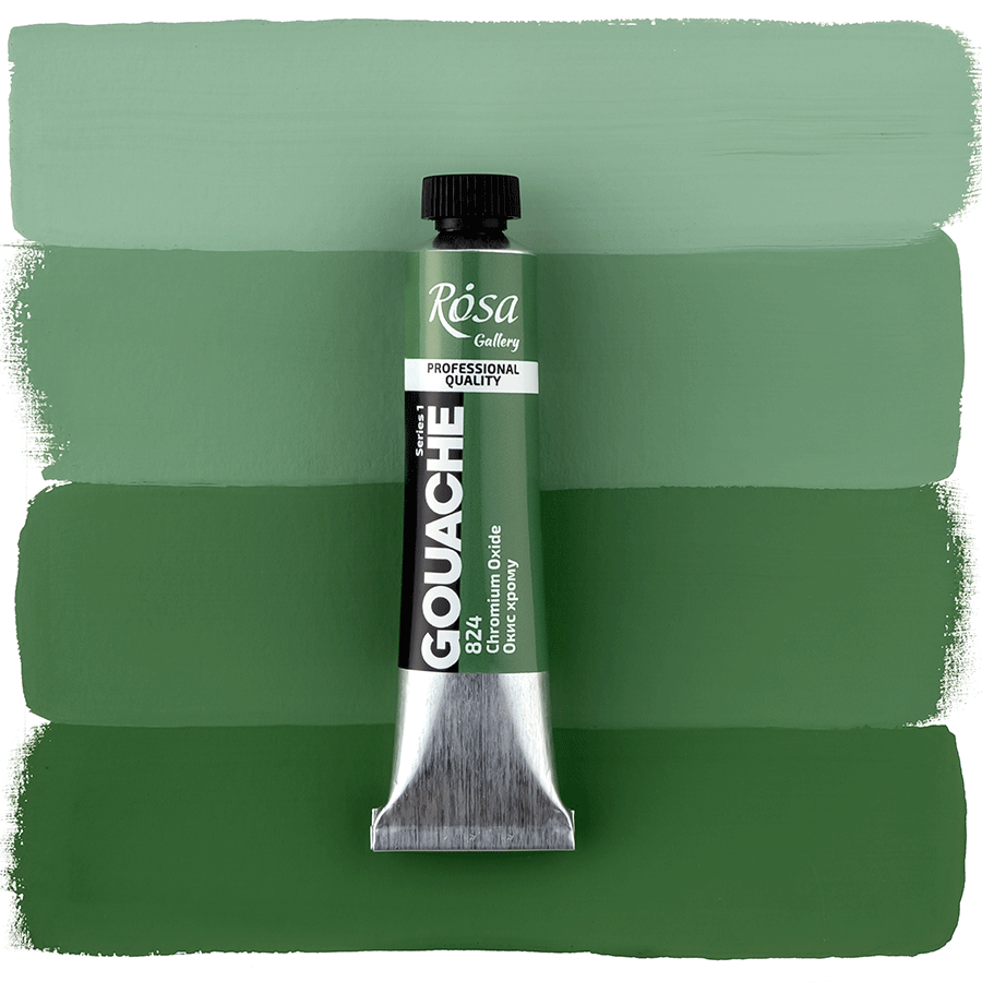 ROSA Gallery Professional Gouache 20ml Tube — Single Colour, Matte Opaque Artist Paint, 40 Colours