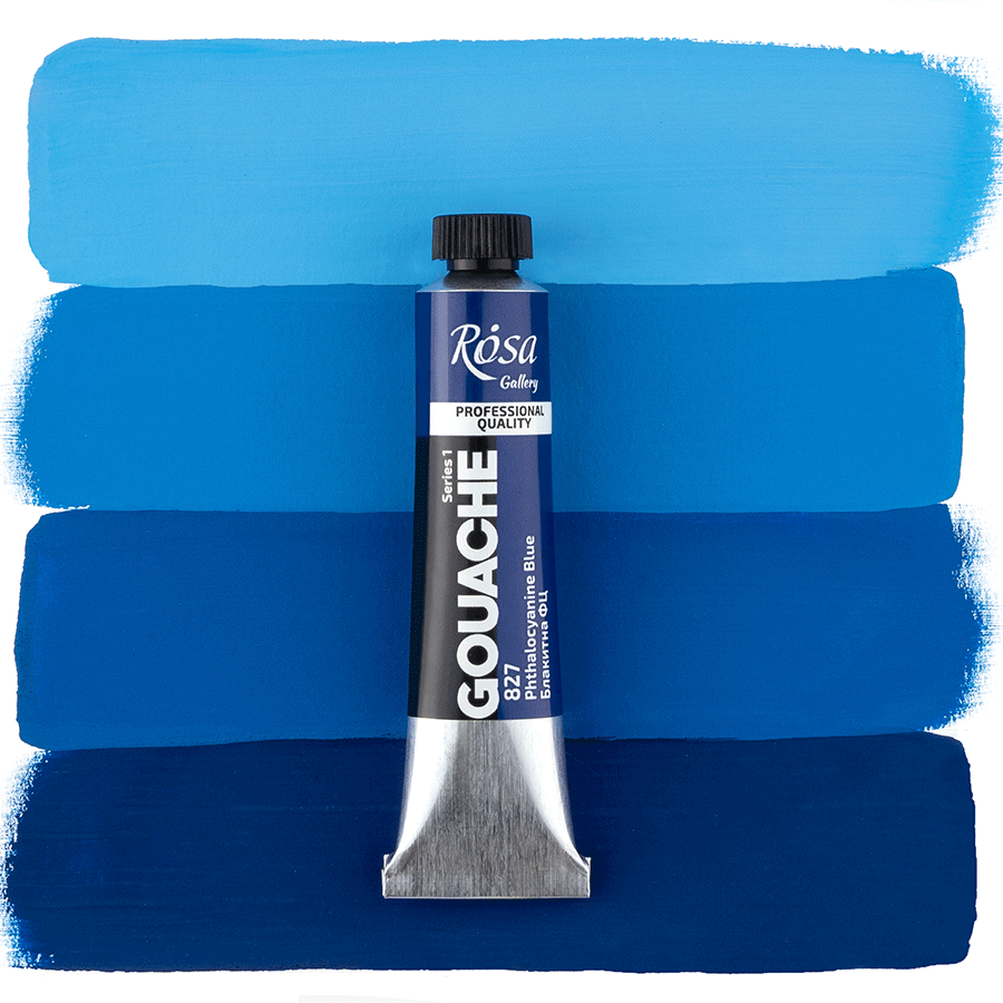 ROSA Gallery Professional Gouache 20ml Tube — Single Colour, Matte Opaque Artist Paint, 40 Colours