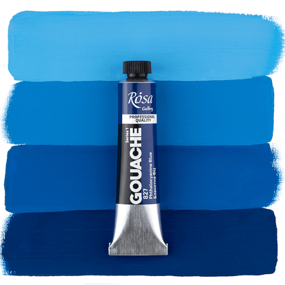 ROSA Gallery Professional Gouache 20ml Tube — Single Colour, Matte Opaque Artist Paint, 40 Colours