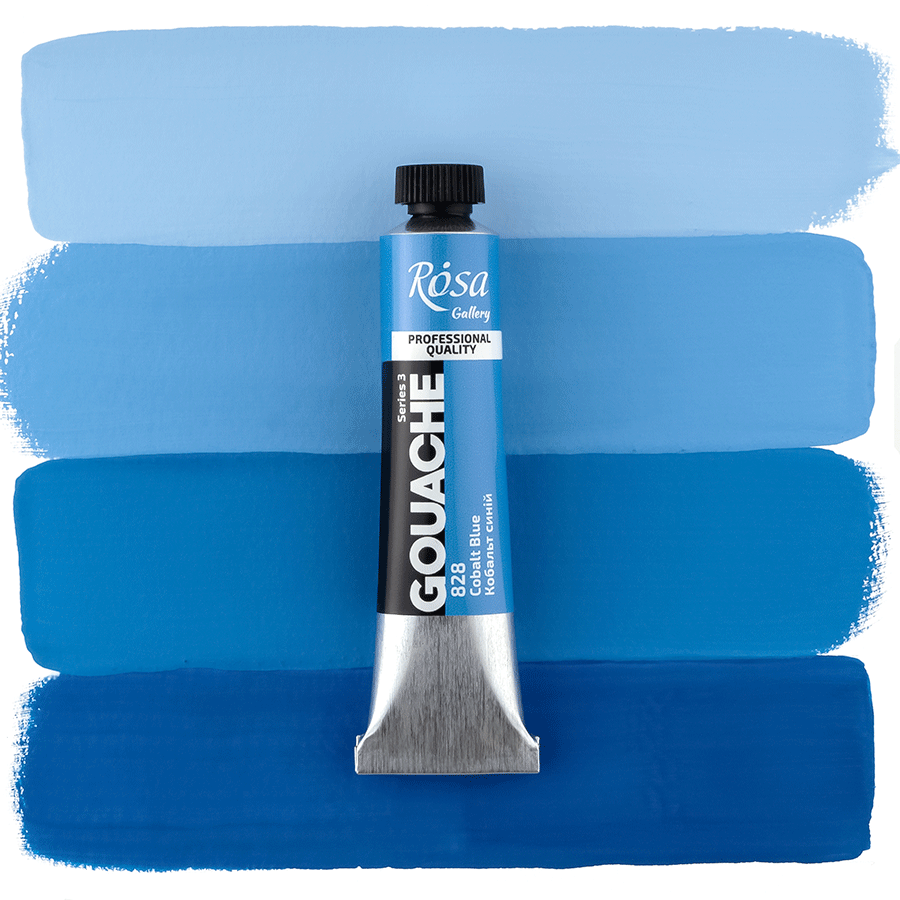 ROSA Gallery Professional Gouache 20ml Tube — Single Colour, Matte Opaque Artist Paint, 40 Colours