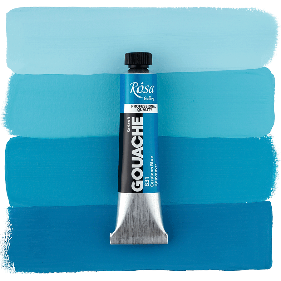 ROSA Gallery Professional Gouache 20ml Tube — Single Colour, Matte Opaque Artist Paint, 40 Colours