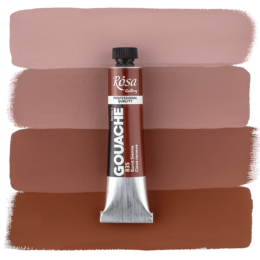 ROSA Gallery Professional Gouache 20ml Tube — Single Colour, Matte Opaque Artist Paint, 40 Colours