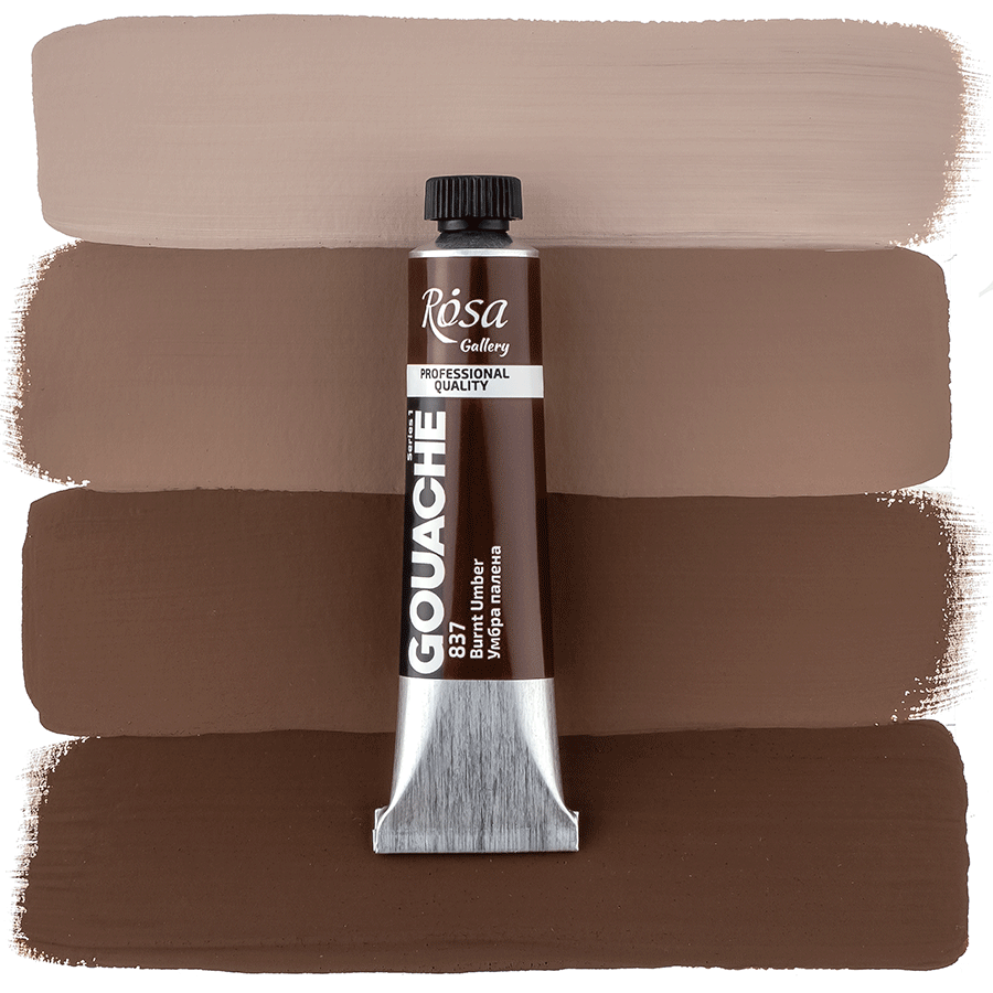 ROSA Gallery Professional Gouache 20ml Tube — Single Colour, Matte Opaque Artist Paint, 40 Colours
