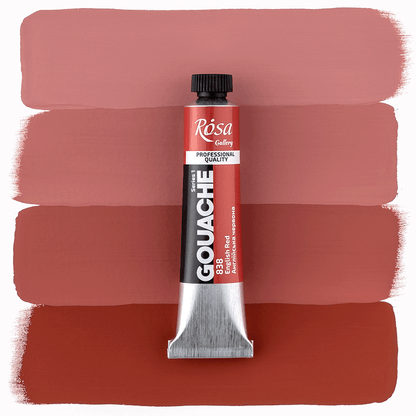 ROSA Gallery Professional Gouache 20ml Tube — Single Colour, Matte Opaque Artist Paint, 40 Colours
