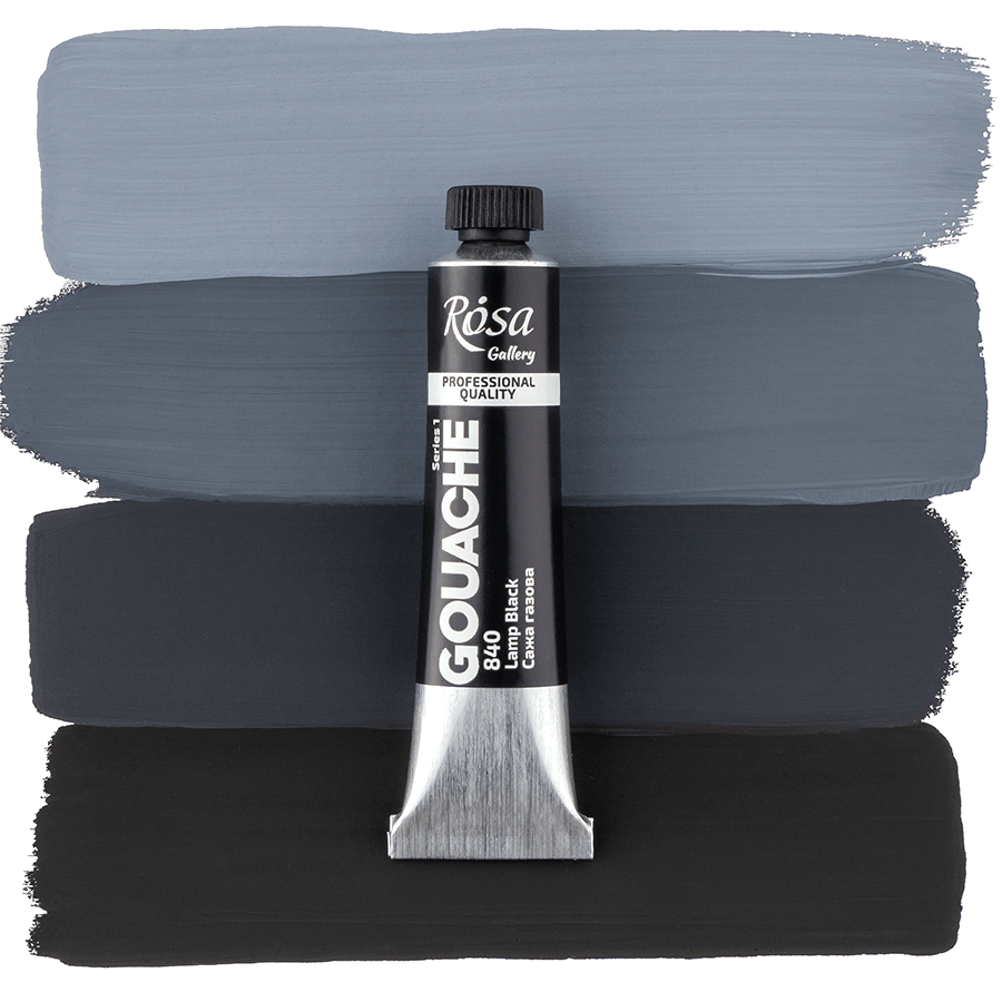 ROSA Gallery Professional Gouache 20ml Tube — Single Colour, Matte Opaque Artist Paint, 40 Colours