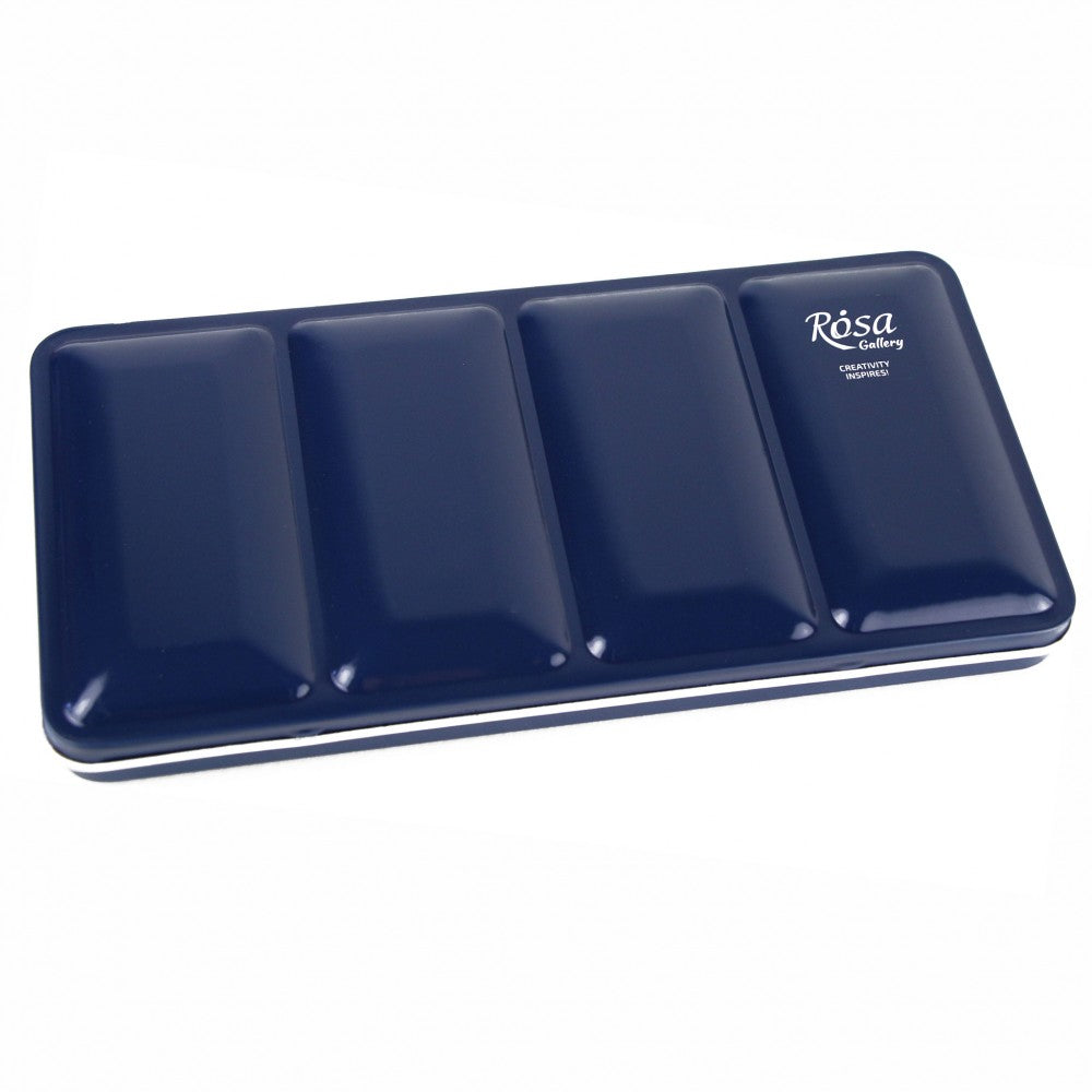ROSA Gallery Classic Watercolour Set — 14, 28 or 35 Full Pans, Indigo Metal Case